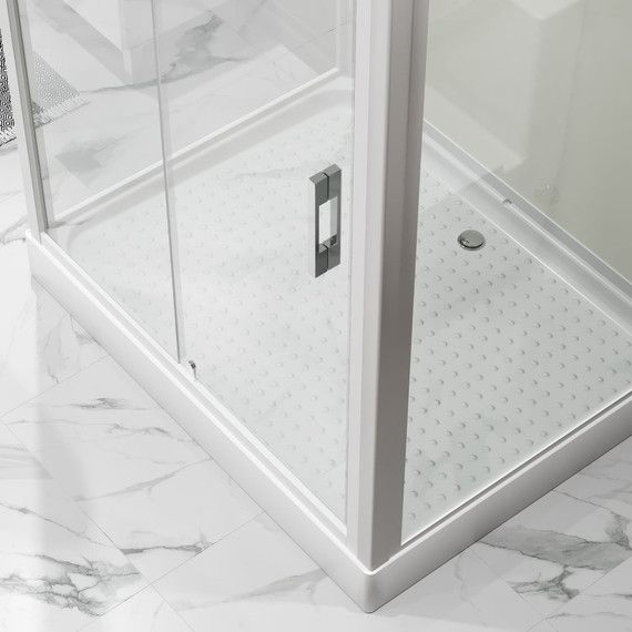 Душевая кабина Niagara Standart 120x90 см ST120/90/15Q/BK, белый/прозрачное - фото 3