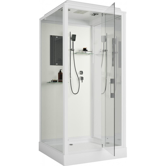 Душевая кабина Niagara Standart 80x80 см ST80/15Q, белый/прозрачное - фото 9