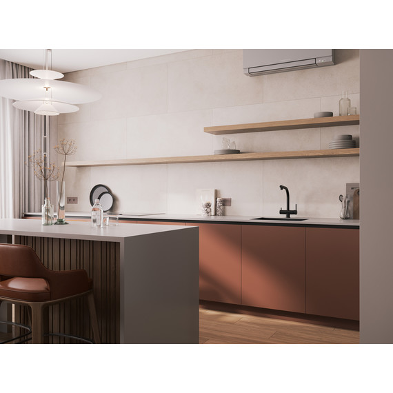 Смеситель для кухни Cersanit Crea A68223, чёрный - фото 7