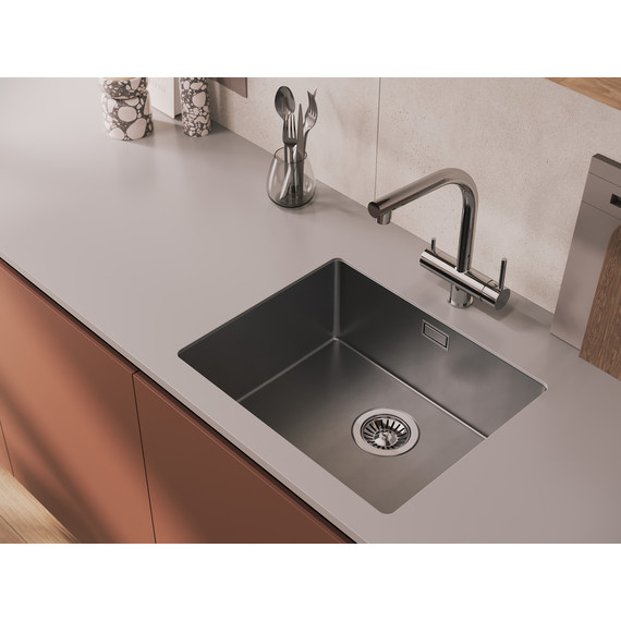 Смеситель для кухни Cersanit Crea A68224, сатин - фото 8