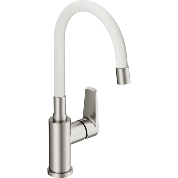 Смеситель для кухни Cersanit Moduo A68232, белый - фото 2