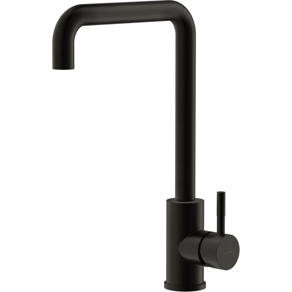 Смеситель для кухни Cersanit Como A68246, чёрный - фото 