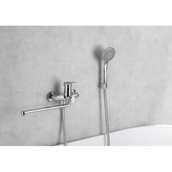 Смеситель для ванны Aquatek Вега AQ1042CR, Цвет производителя: хром - фото 12