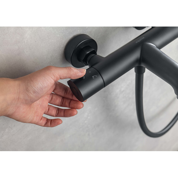 Смеситель для ванны Aquatek Вега AQ1043MB, чёрный матовый, Цвет производителя: чёрный матовый - фото 15