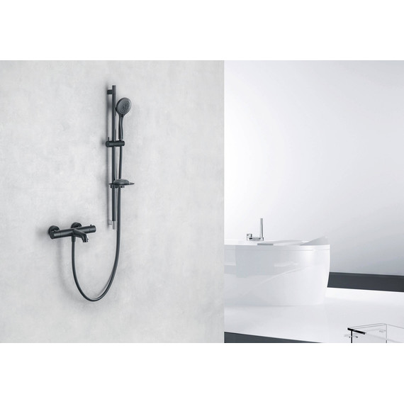 Смеситель для ванны Aquatek Вега AQ1043MB, чёрный матовый, Цвет производителя: чёрный матовый - фото 17