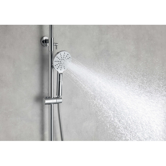 Душевая стойка Aquatek Вега AQ2040CR, Цвет производителя: хром - фото 14