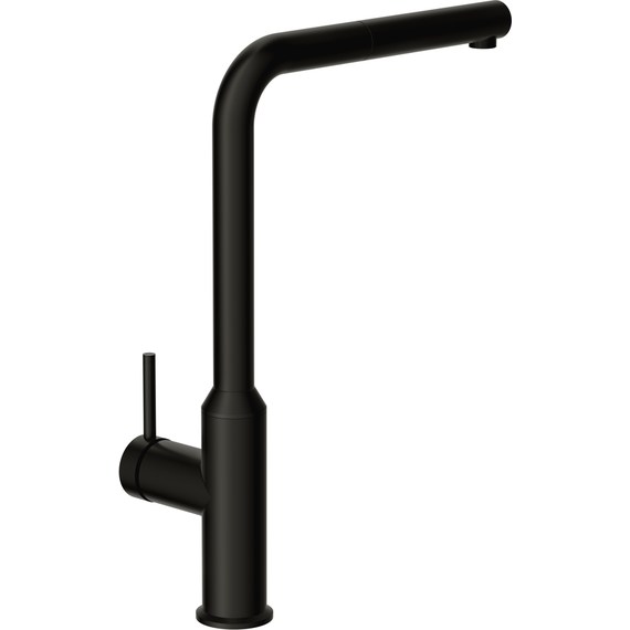 Смеситель для кухни Cersanit Flavis A68247, чёрный - фото 5