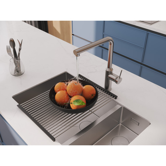 Смеситель для кухни Cersanit Flavis A68241, сатин - фото 12