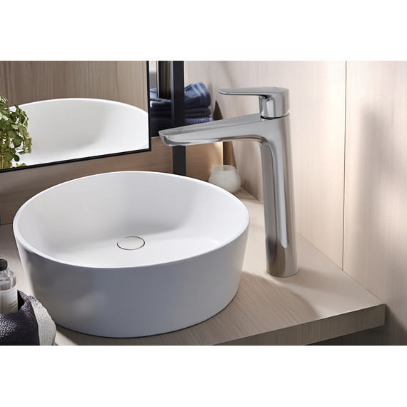 Смеситель для раковины высокий Aquatek Бетта AQ1104CR, Цвет производителя: хром - фото 4