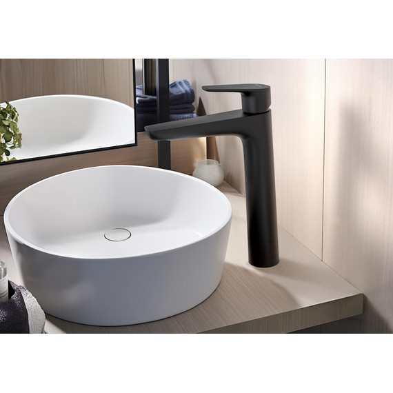 Смеситель для раковины высокий Aquatek Бетта AQ1104MB, чёрный матовый, Цвет производителя: чёрный матовый - фото 4