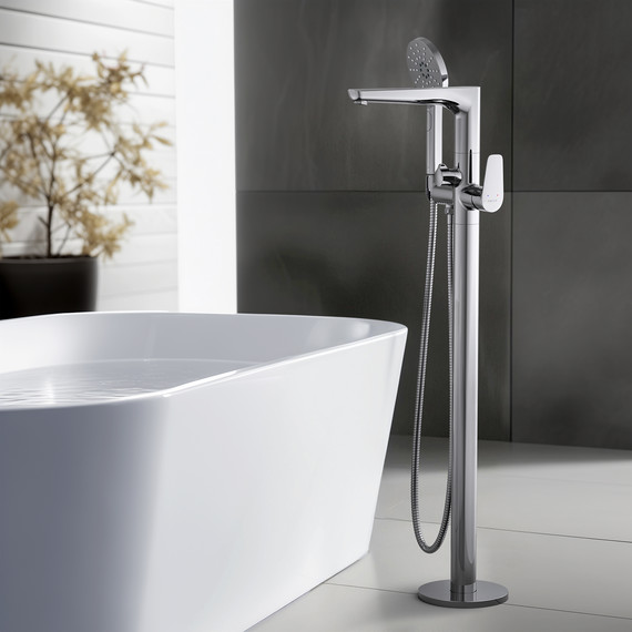 Смеситель для ванны Aquatek Бетта AQ1145CR, Цвет производителя: хром - фото 4