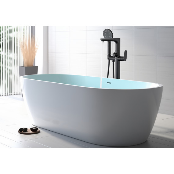 Смеситель для ванны Aquatek Бетта AQ1145MB, чёрный матовый, Цвет производителя: чёрный матовый - фото 9