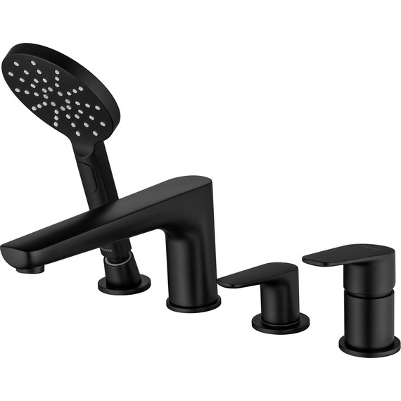 Смеситель для ванны Aquatek Бетта AQ1148MB, чёрный матовый, Цвет производителя: чёрный матовый - фото 9