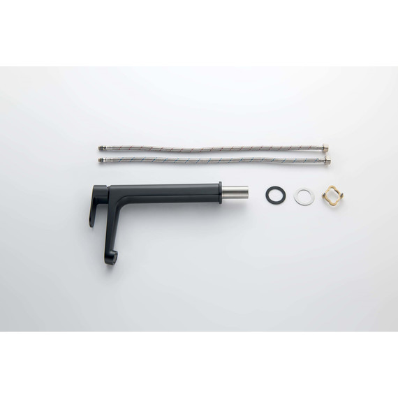 Смеситель для раковины высокий Aquatek Оберон AQ1204MB, чёрный матовый, Цвет производителя: чёрный матовый - фото 9