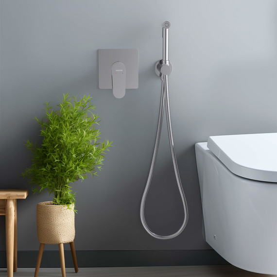 Набор для гигиенического душа Aquatek Оберон AQ1219CR (со скрытой частью) - фото 2