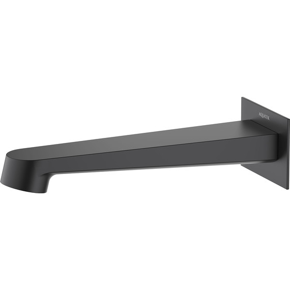 Излив для ванны Aquatek Оберон AQ1241MB, чёрный матовый - фото 2