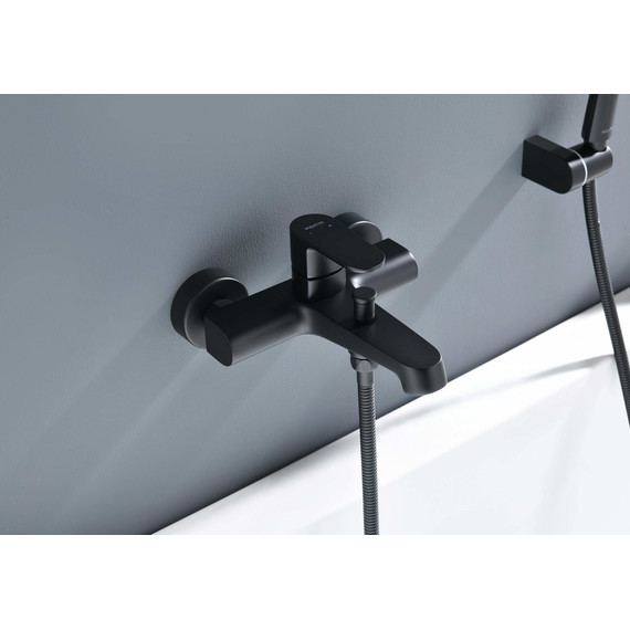 Смеситель для ванны Aquatek Оберон AQ1249MB, чёрный матовый, Цвет производителя: чёрный матовый - фото 6