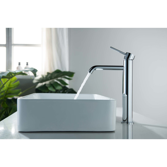 Смеситель для раковины высокий Aquatek Европа AQ1304CR, Цвет производителя: хром - фото 7