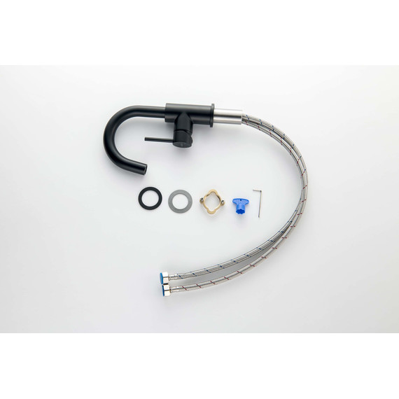 Смеситель для раковины Aquatek Европа AQ1307MB, чёрный матовый, Цвет производителя: чёрный матовый - фото 11