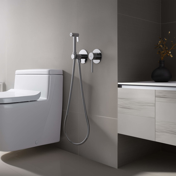 Набор для гигиенического душа Aquatek Европа AQ1319CR (со скрытой частью) - фото 2