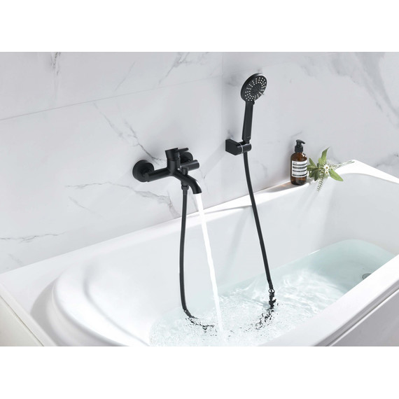 Смеситель для ванны Aquatek Европа AQ1349MB, чёрный матовый, Цвет производителя: чёрный матовый - фото 11