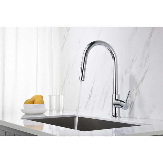 Смеситель для кухни Aquatek Европа AQ1384CR, Цвет производителя: хром - фото 3