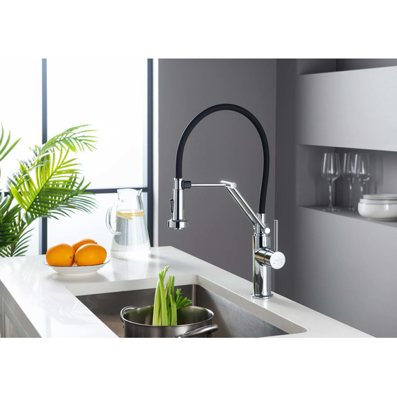 Смеситель для кухни Aquatek Европа AQ1388CR, Цвет производителя: хром - фото 2