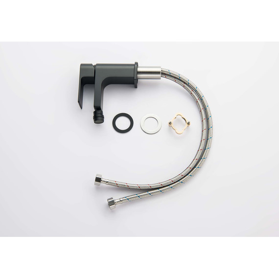 Смеситель для биде Aquatek Лира AQ1418MB, чёрный матовый, Цвет производителя: чёрный матовый - фото 2