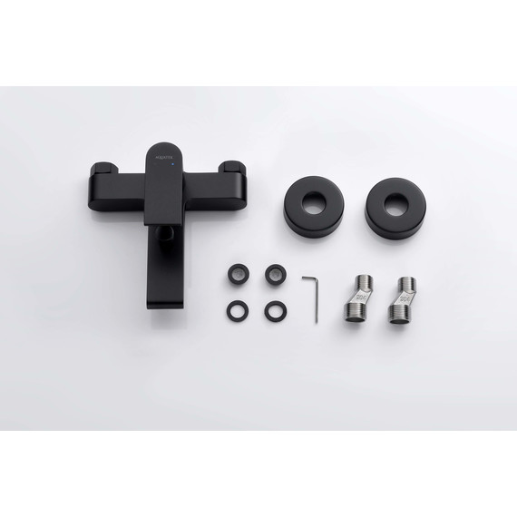 Смеситель для ванны Aquatek Лира AQ1440MB, чёрный матовый, Цвет производителя: чёрный матовый - фото 4