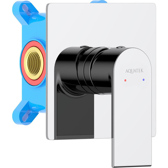 Смеситель для душа Aquatek Лира AQ1466CR (со скрытой частью), Цвет производителя: хром - фото 2