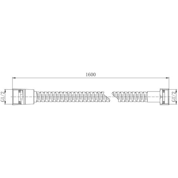 Душевой шланг Aquatek  AQ2101CR - фото 4