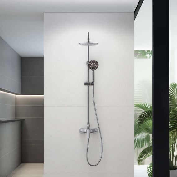 Душевая стойка Aquatek Бетта AQ2160CR, Цвет производителя: хром - фото 5