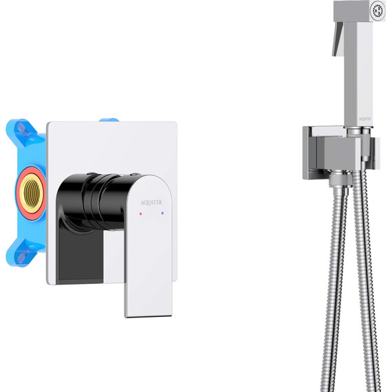 Набор для гигиенического душа Aquatek Лира AQ1419CR (со скрытой частью) - фото 2