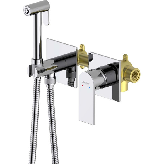 Набор для гигиенического душа Aquatek Лира AQ1420CR (со скрытой частью) - фото 2