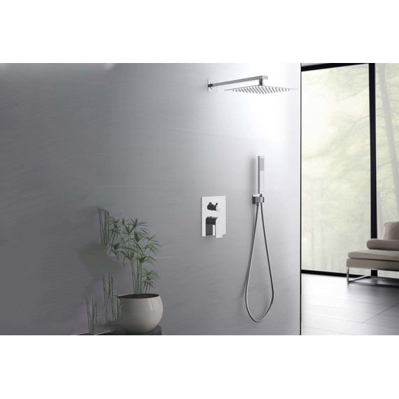 Душевая система для душа Aquatek Лира AQ1472CR (со скрытой частью), Цвет производителя: хром - фото 3