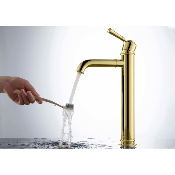 Смеситель для раковины Aquatek Классик AQ1504PG, золото, Цвет производителя: золото - фото 2