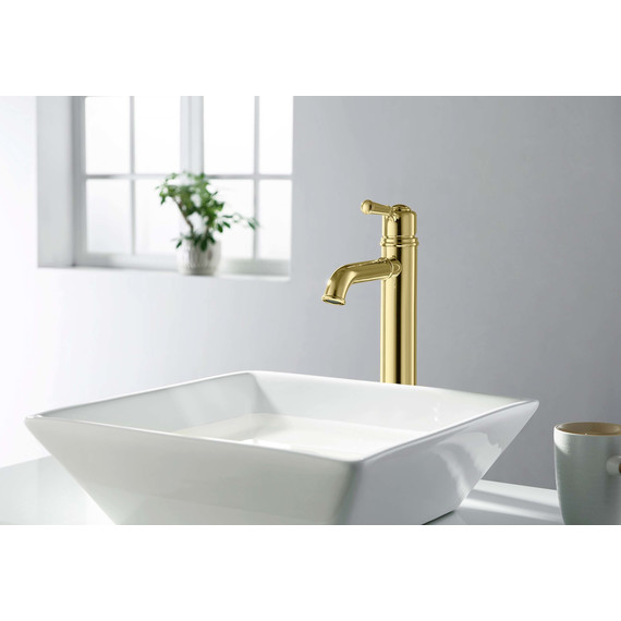 Смеситель для раковины Aquatek Классик AQ1504PG, золото, Цвет производителя: золото - фото 3