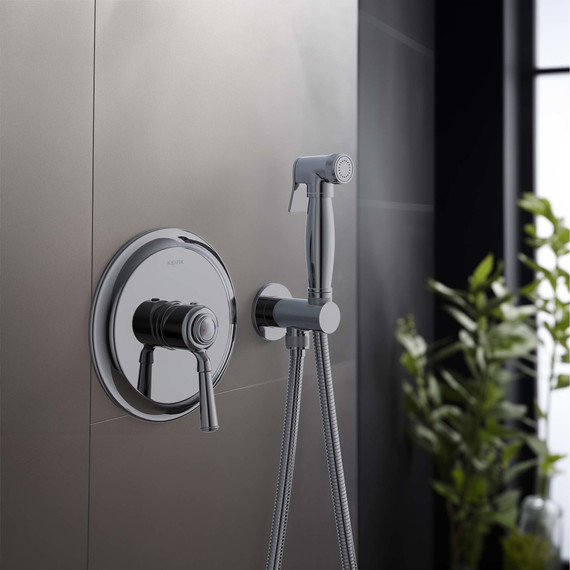 Набор для гигиенического душа Aquatek Классик AQ1519CR (со скрытой частью) - фото 6