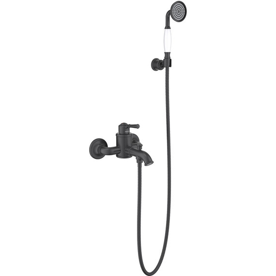 Смеситель для ванны Aquatek Классик AQ1549MB, чёрный матовый, Цвет производителя: чёрный матовый - фото 2