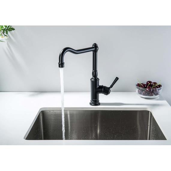 Смеситель для кухни Aquatek Классик AQ1580MB, чёрный матовый, Цвет производителя: чёрный матовый - фото 8