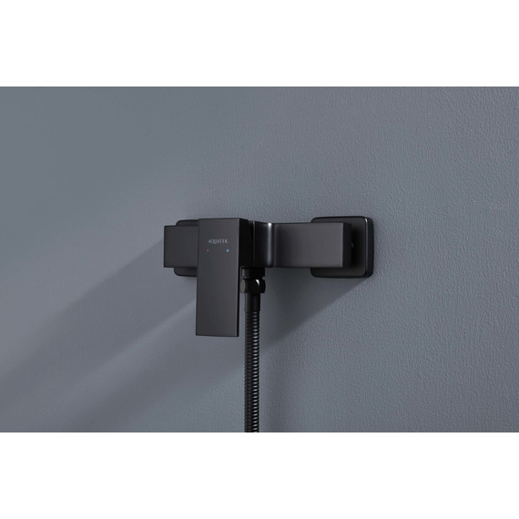 Смеситель для душа Aquatek Либра AQ1660MB, чёрный матовый, Цвет производителя: чёрный матовый - фото 2