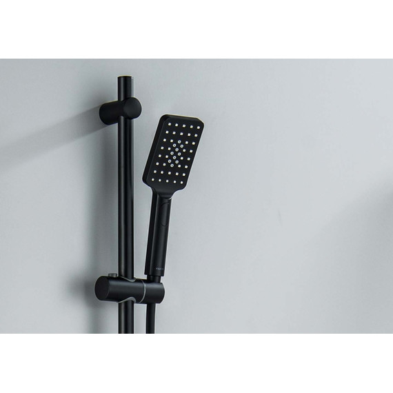 Душевой гарнитур Aquatek Лира AQ2018MB, чёрный матовый - фото 6