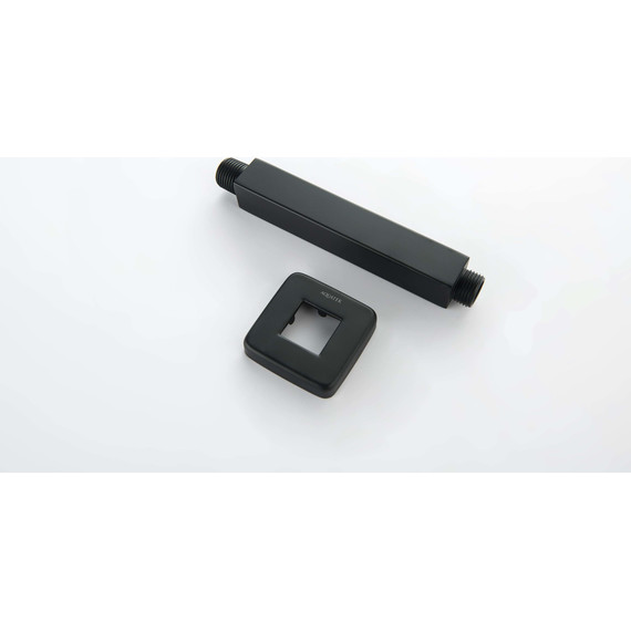 Кронштейн потолочный для верхнего душа Aquatek AQ2172MB, чёрный матовый - фото 2