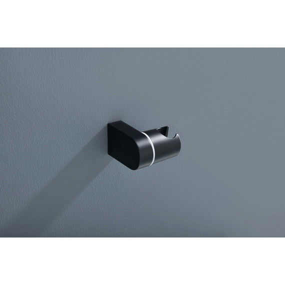 Держатель душевой лейки Aquatek AQ2406MB, чёрный матовый - фото 2