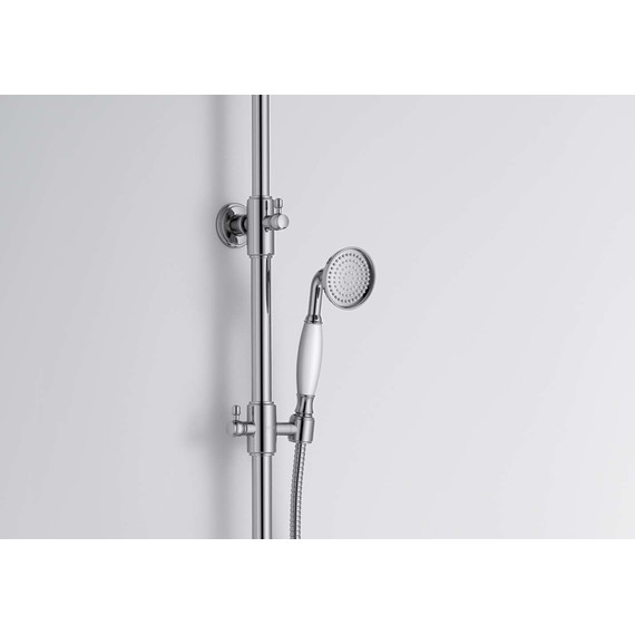 Душевая стойка с термостатом Aquatek Классик AQ2543CR, Цвет производителя: хром - фото 8