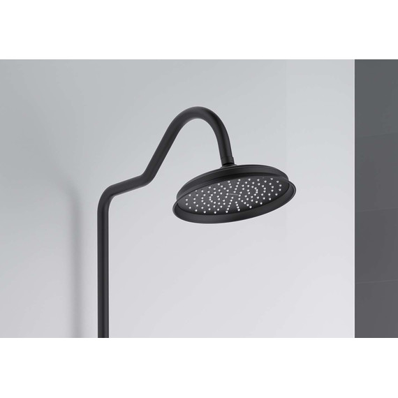 Душевая стойка с термостатом Aquatek Классик AQ2543MB, чёрный матовый, Цвет производителя: чёрный матовый - фото 5