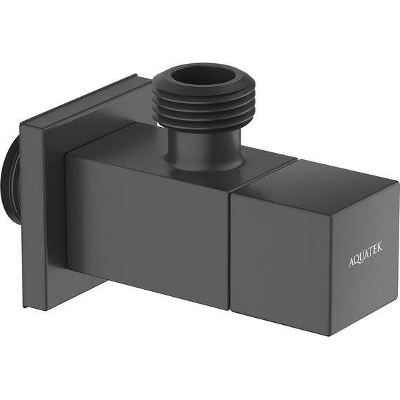 Шланговое подсоединение Aquatek AQ2453MB, чёрный матовый - фото 2