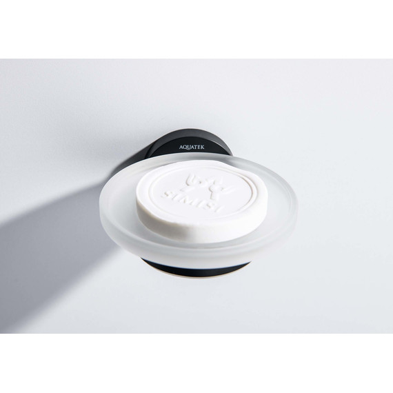Мыльница Aquatek Европа AQ4103MB, цвет чёрный матовый - фото 5