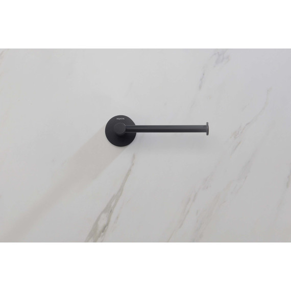 Держатель для туалетной бумаги Aquatek Европа AQ4108MB, цвет чёрный матовый - фото 6