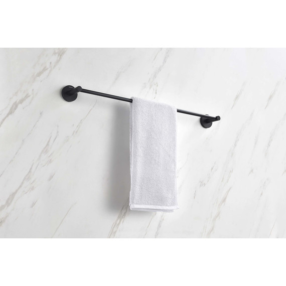 Полотенцедержатель Aquatek Европа AQ4114MB, цвет чёрный матовый - фото 7